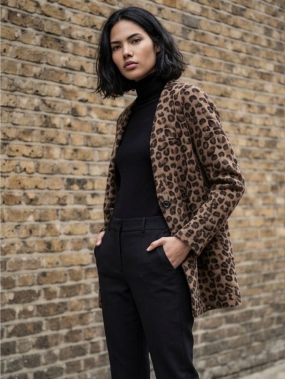 ASOS ANIMAL PRINT JACKET